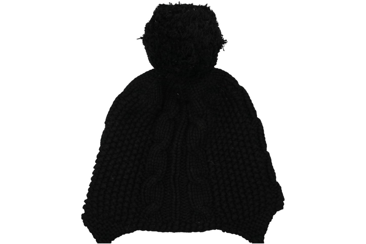 Chrome Hearts 3rd Eye Filigree Cross Beanie Black Leather Patch | AVNTGRDNY NYC