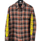 Chrome Hearts Flannel Brown/Red/Yellow Size L
