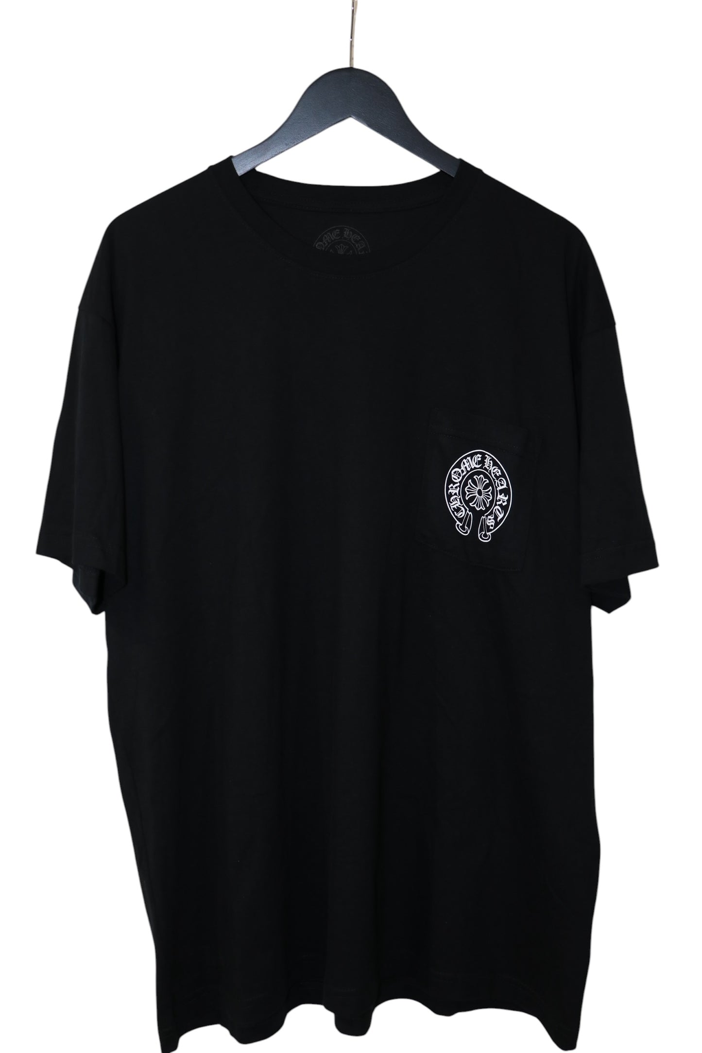 Chrome Hearts Paris Exclusive Horseshoe Pocket T-Shirt Black XXL Cotton | AVNTGRDNY NYC