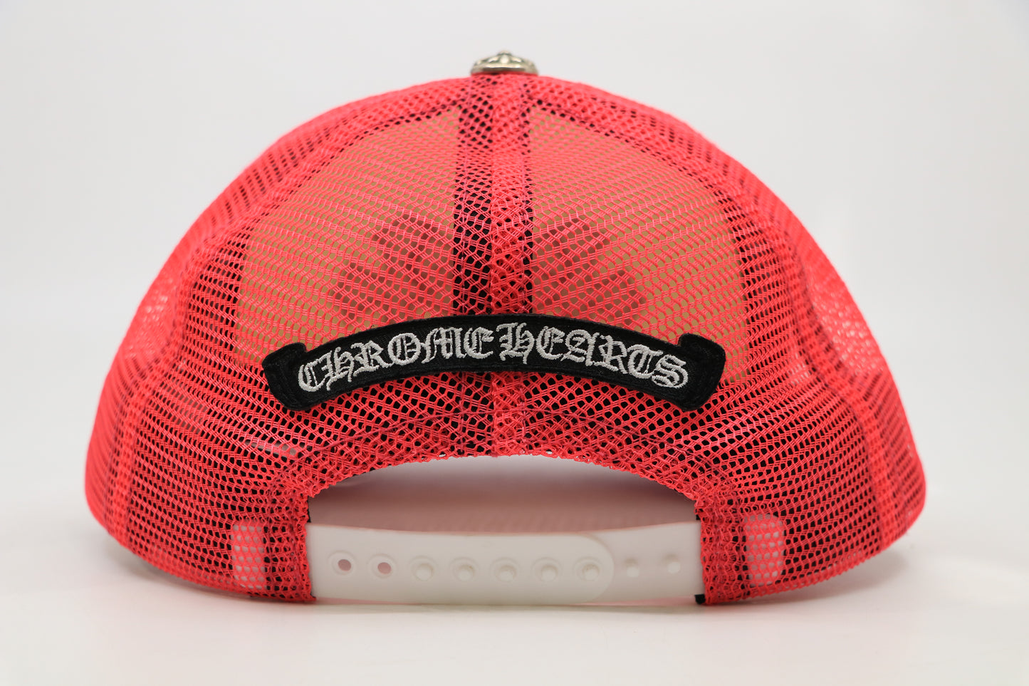 Chrome Hearts Triple Cross Trucker Pink
