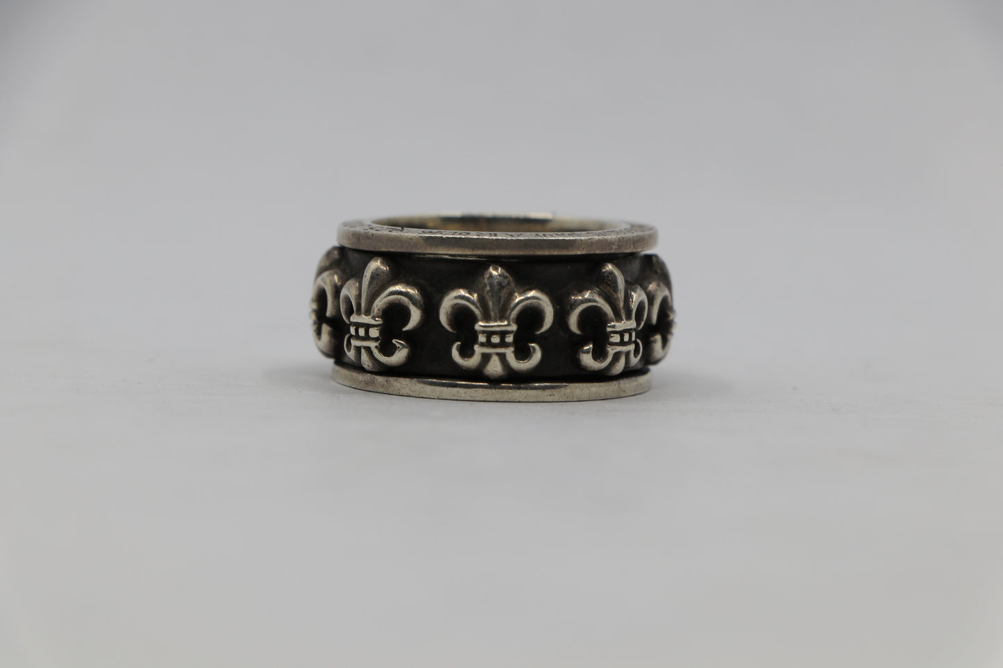 Chrome Hearts Fleur Spinner Ring Size 13 Sterling Silver| AVNTGRDNY NYC