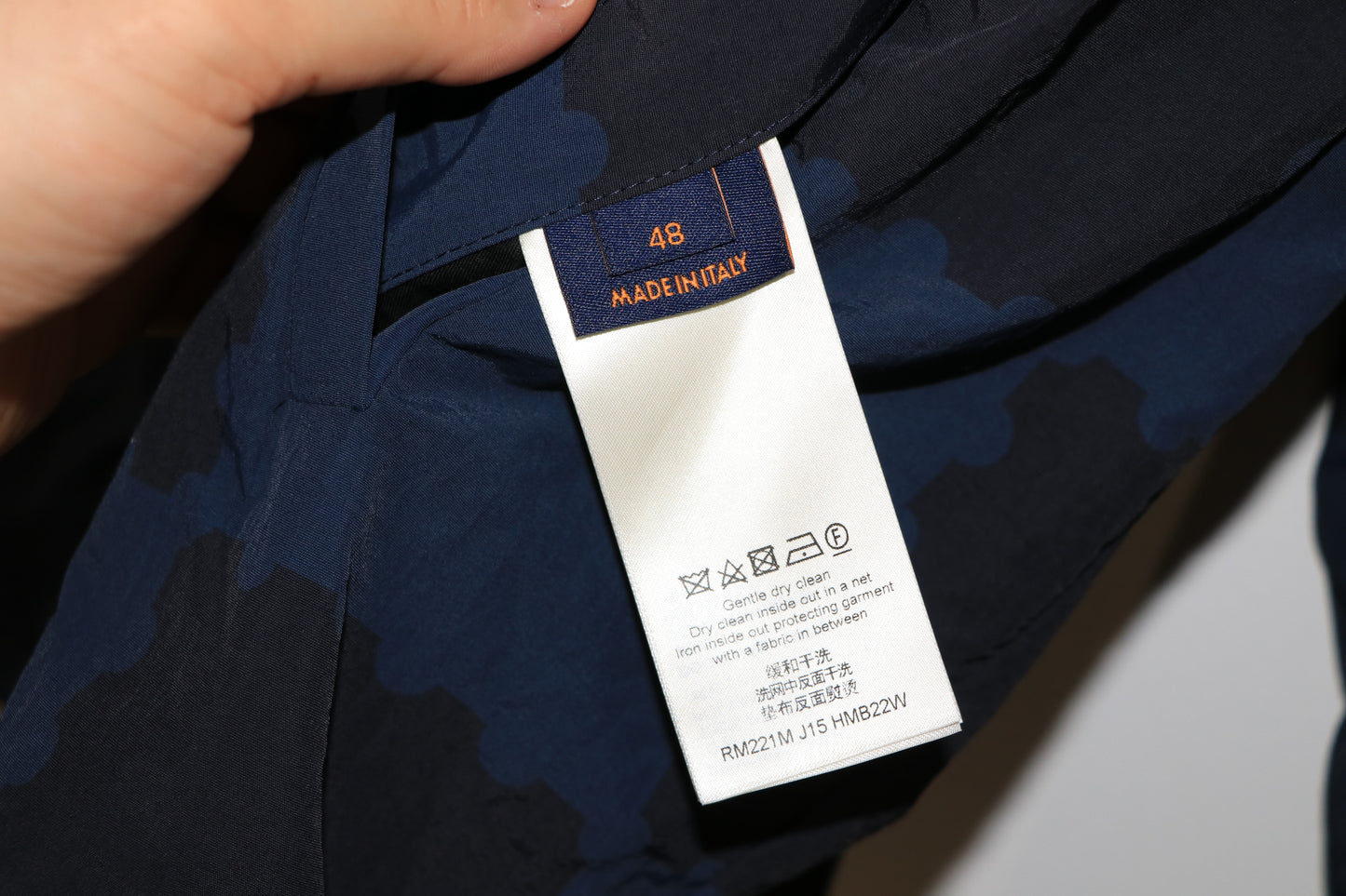 Louis Vuitton x Nigo Giant Damier Windbreaker Size 48