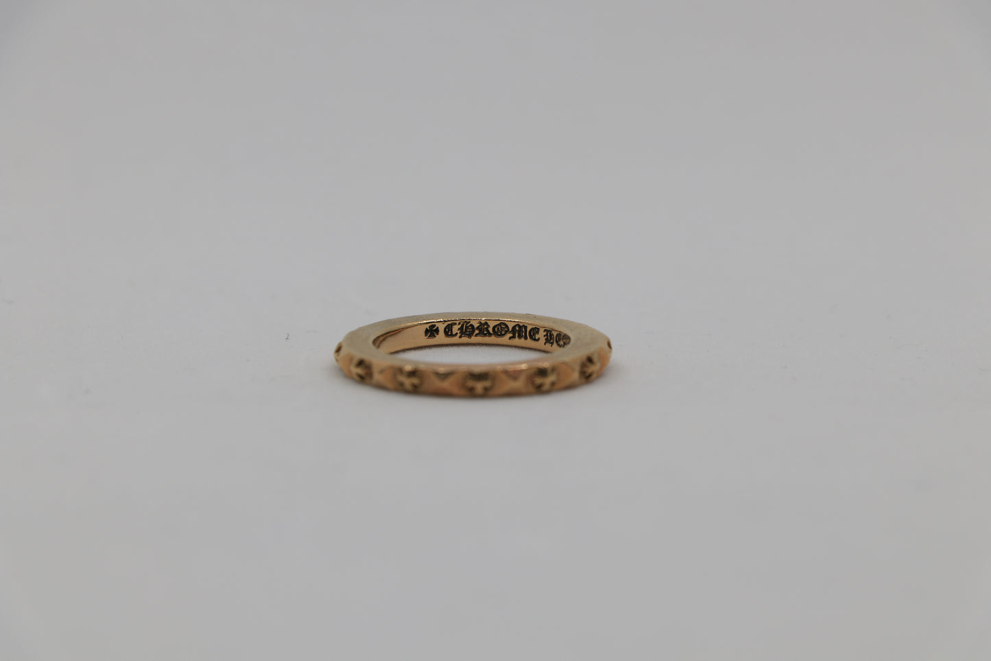 Chrome Hearts True Fucking Punk Ring 22K Gold Size 8.5 | AVNTGRDNY NYC