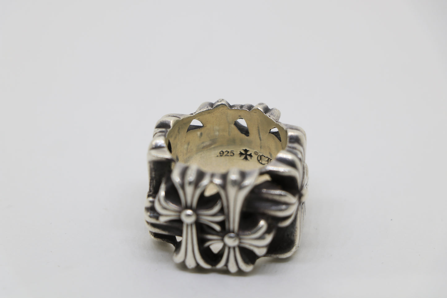Chrome Hearts Square Cemetery Ring Size 13 Sterling Silver | AVNTGRDNY NYC