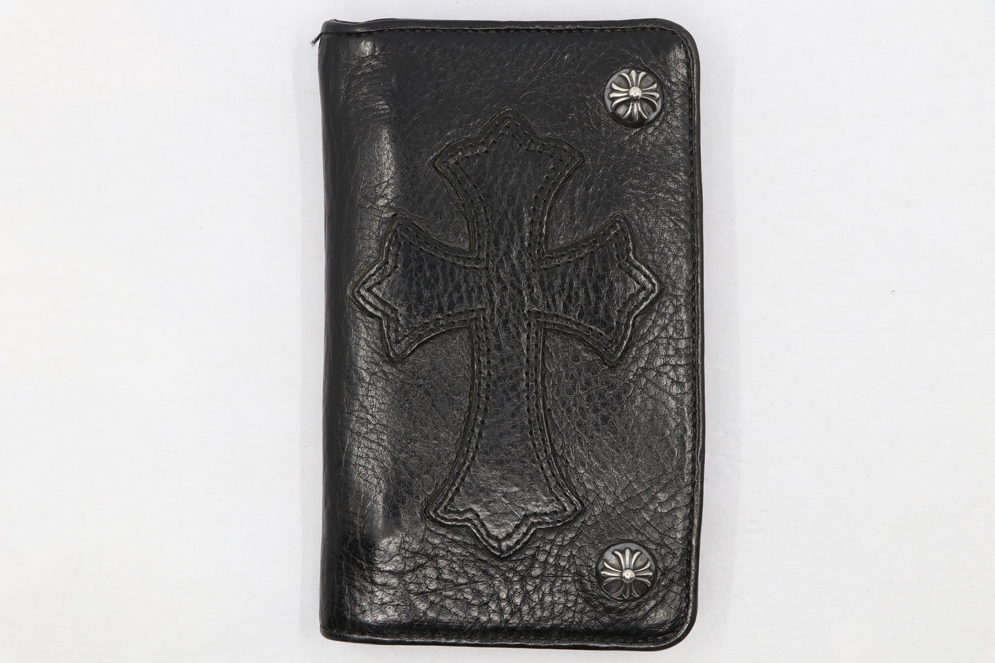 Chrome Hearts 1 Zip Cross Patch Wallet| AVNTGRDNY NYC