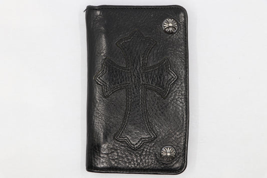 Chrome Hearts 1 Zip Cross Patch Wallet| AVNTGRDNY NYC