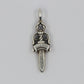 Chrome Hearts Double Dagger Pendant Sterling Silver | AVNTGRDNY NYC