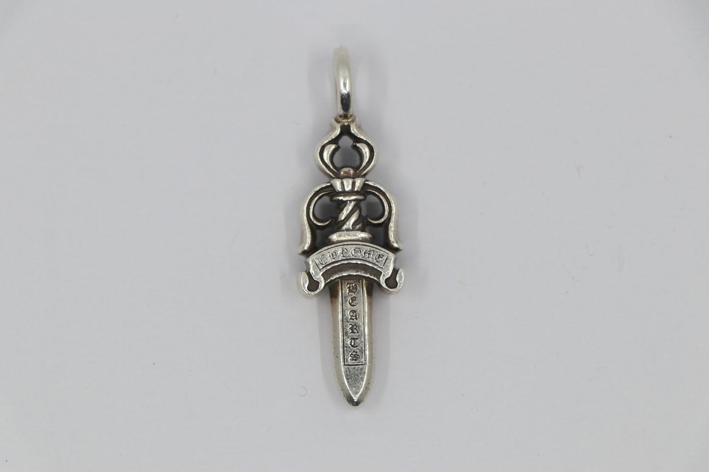 Chrome Hearts Double Dagger Pendant Sterling Silver | AVNTGRDNY NYC