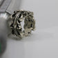 Chrome Hearts Double Floral Ring Size 7