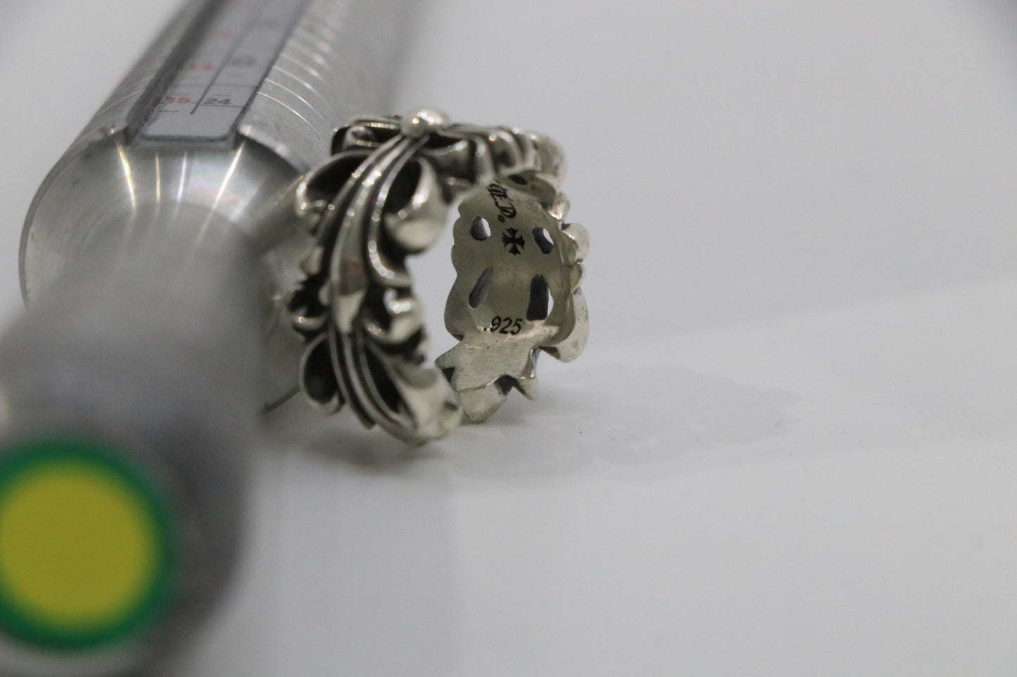 Chrome Hearts Double Floral Ring Size 7