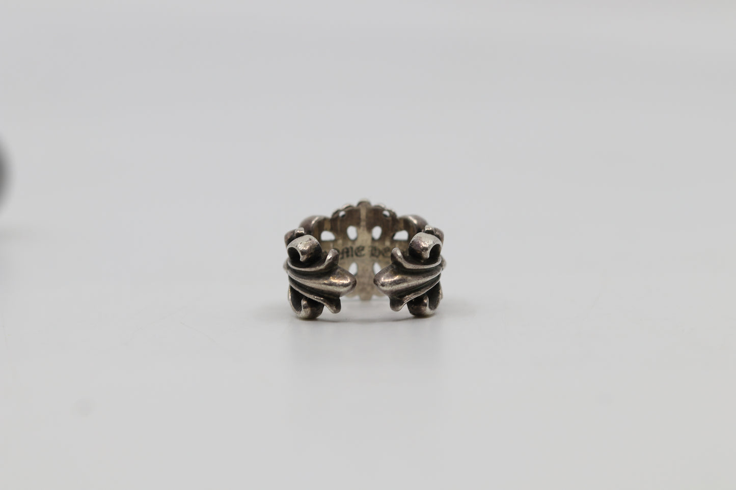 Chrome Hearts Double Floral Ring Size 7.5