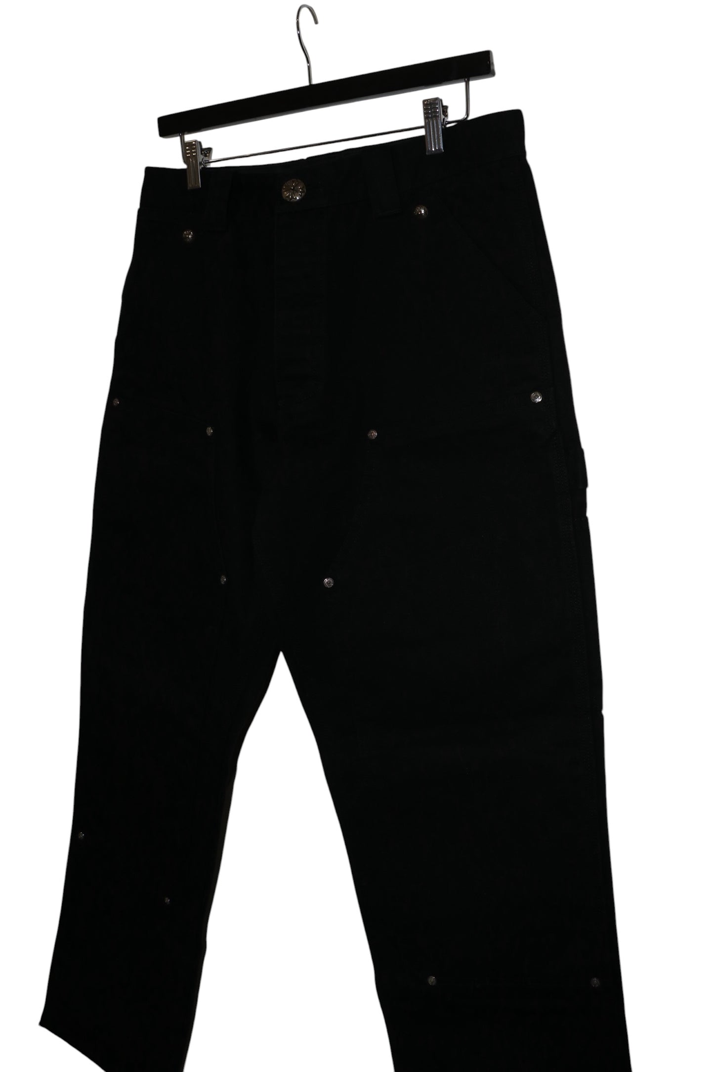 Chrome Hearts Double Knee Carpenter Pants Black Size 32 New | AVNTGRDNY NYC