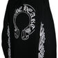 Chrome Hearts Floral Horseshoe Pullover Hoodie Black Size XL| AVNTGRDNY NYC