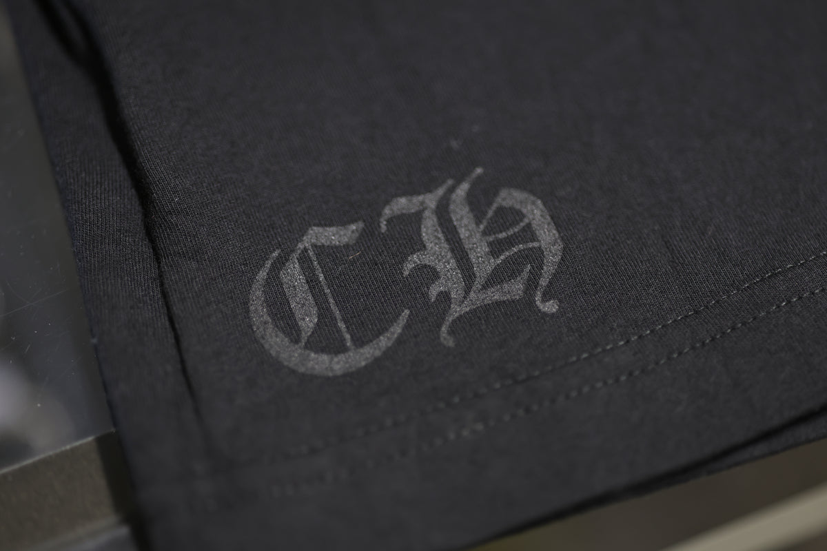 Chrome Hearts Arch Shoulder Long Sleeve T-Shirt Black XXL | AVNTGRDNY NYC
