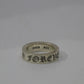 Chrome Hearts Forever 6MM Spacer Ring Size 7