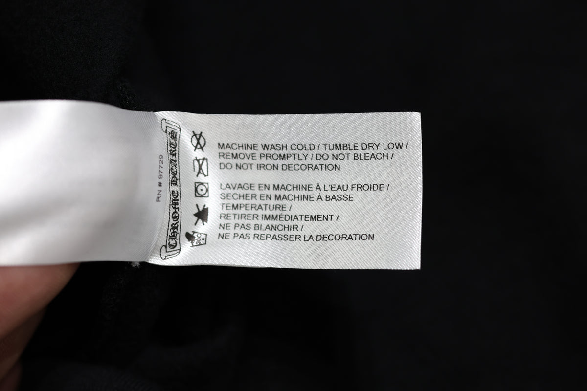 Chrome Hearts Neck Logo T-Shirt Black Size L| AVNTGRDNY NYC