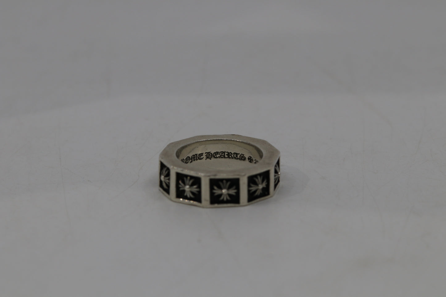 Chrome Hearts Spellout Ring Size 10.5