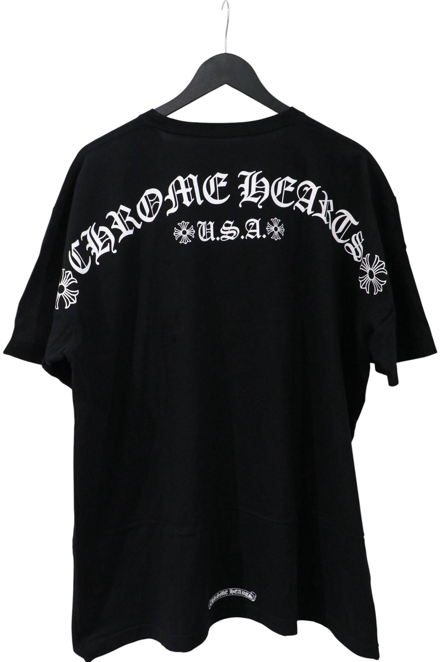 Chrome Hearts Arch Logo Pocket T-Shirt Black/White Size XXL| AVNTGRDNY NYC