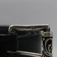 Chrome Hearts Double Roller Belt Black Leather Size 36| AVNTGRDNY NYC