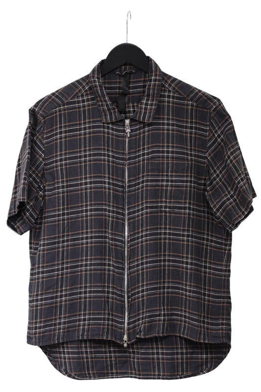 Chrome Hearts Dagger Flannel Short Sleeve T-Shirt Size S | AVNTGRDNY NYC