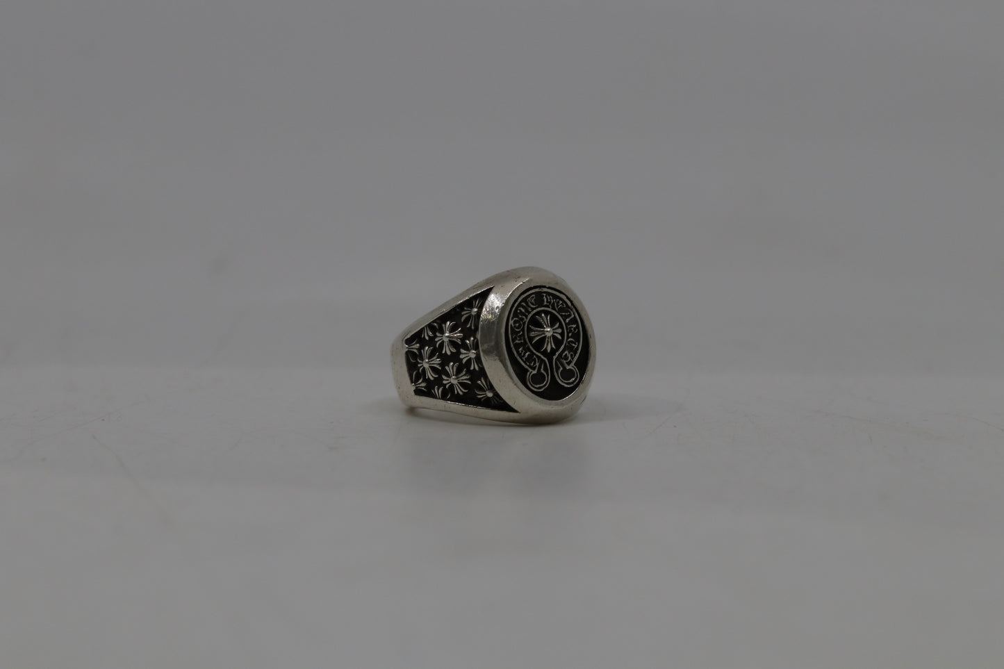 Chrome Hearts Horse Shoe Championship Ring Size 8