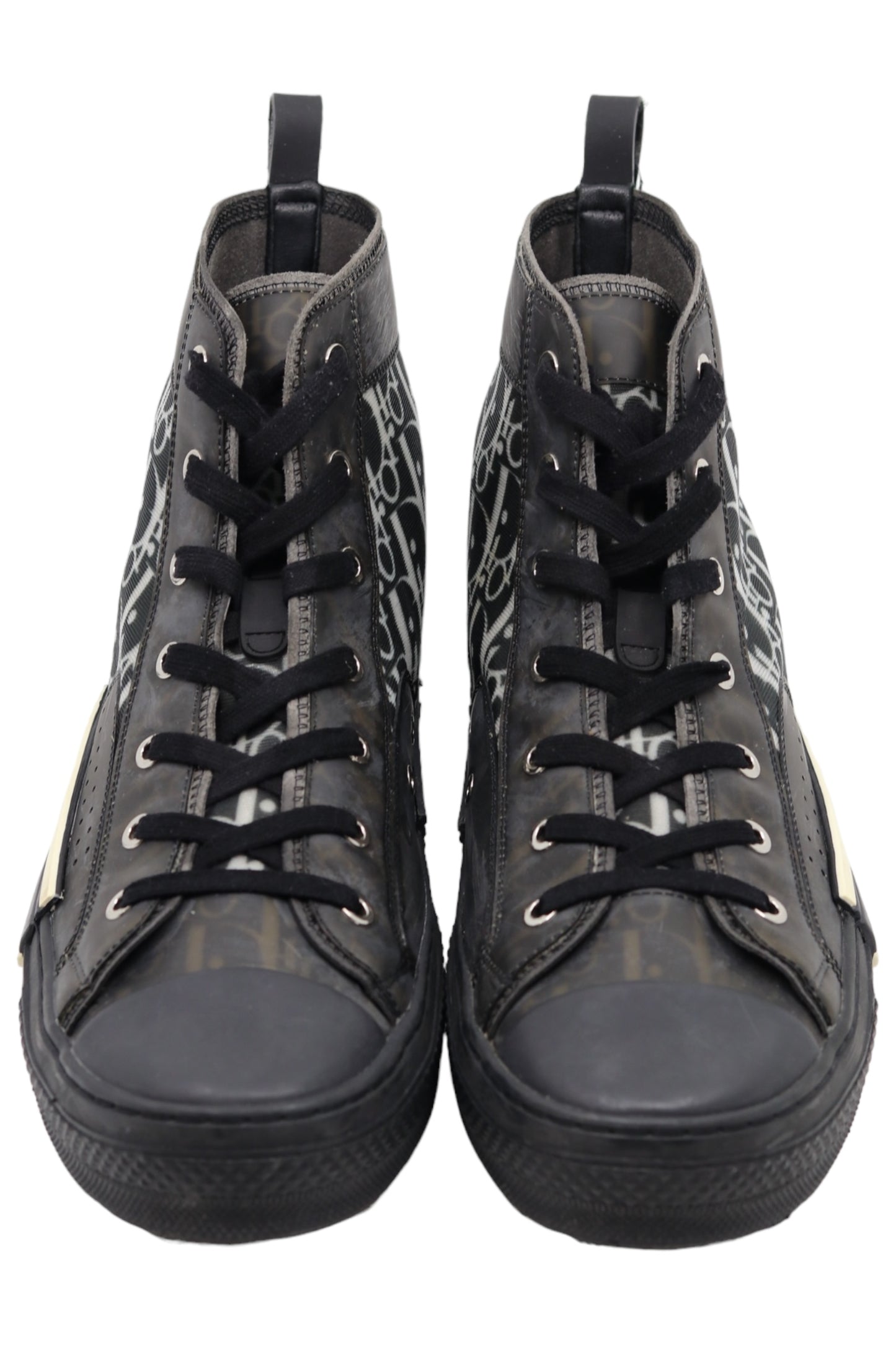 Dior B23 Hightop Oblique Sneaker Black Size 44