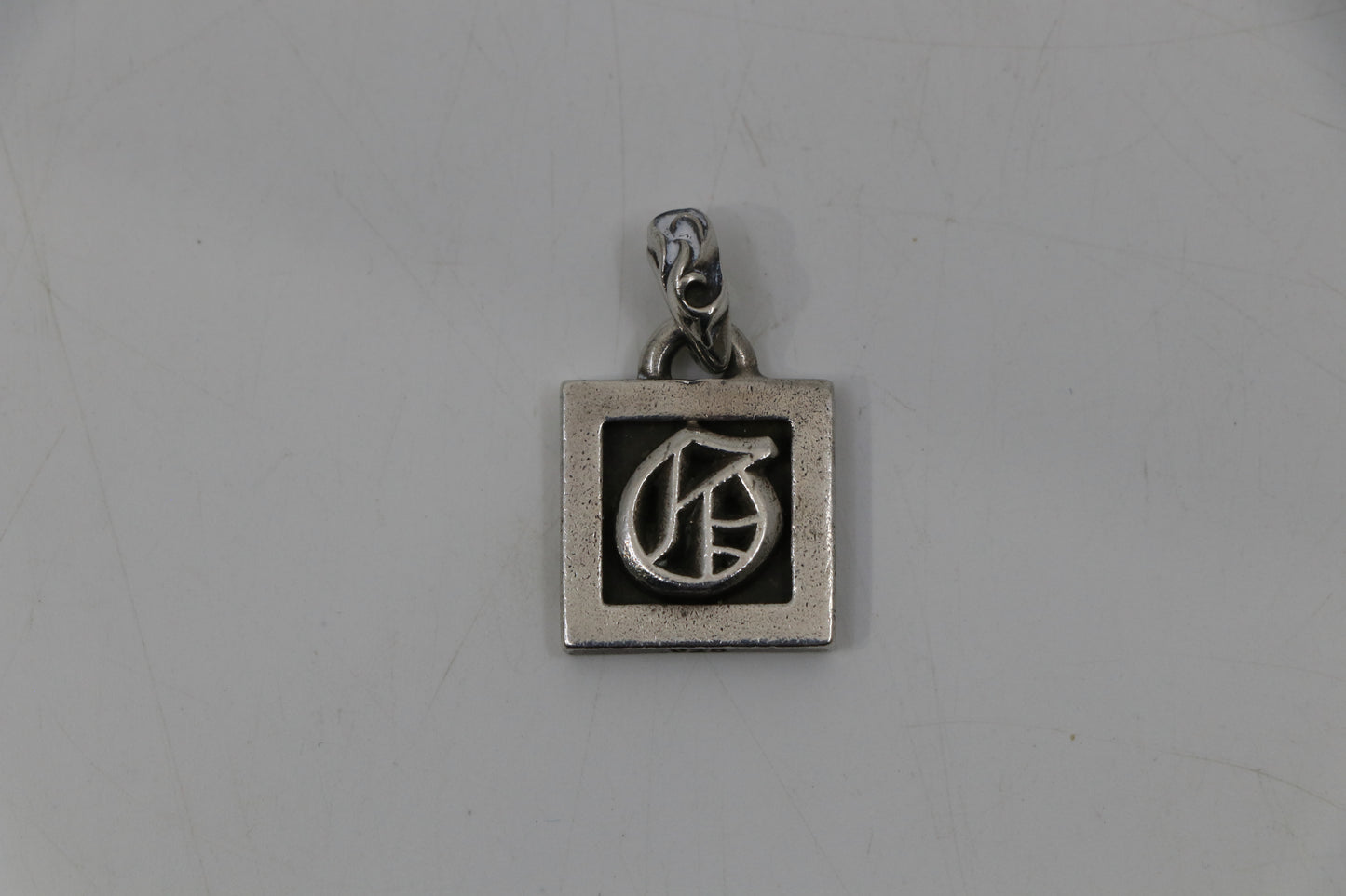 Chrome Hearts “G” Frame Pendant Sterling Silver .925 | AVNTGRDNY NYC
