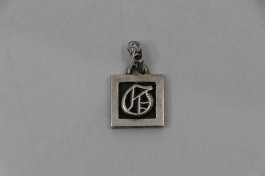 Chrome Hearts “G” Frame Pendant Sterling Silver .925 | AVNTGRDNY NYC