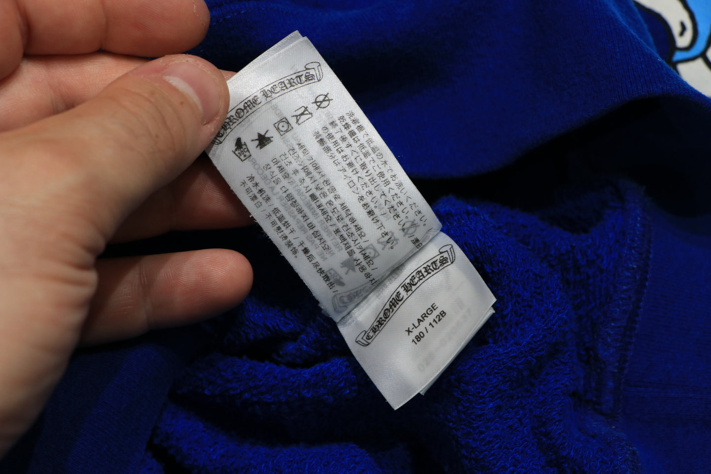 Chrome Hearts x Matty Boy Space Hoodie Blue Size XL|AVNTGRDNY NYC