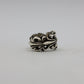Chrome Hearts Double Floral Ring Size 7 | AVNTGRDNY NYC