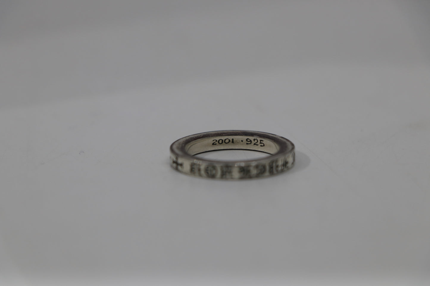 Chrome Hearts 3MM Spacer NYC Fuck You Ring Size 6.5