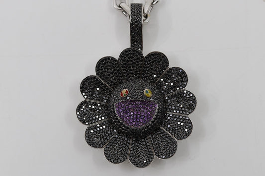 Takashi Murakami x IF & Co. Spinning Flower Pendant and Chain