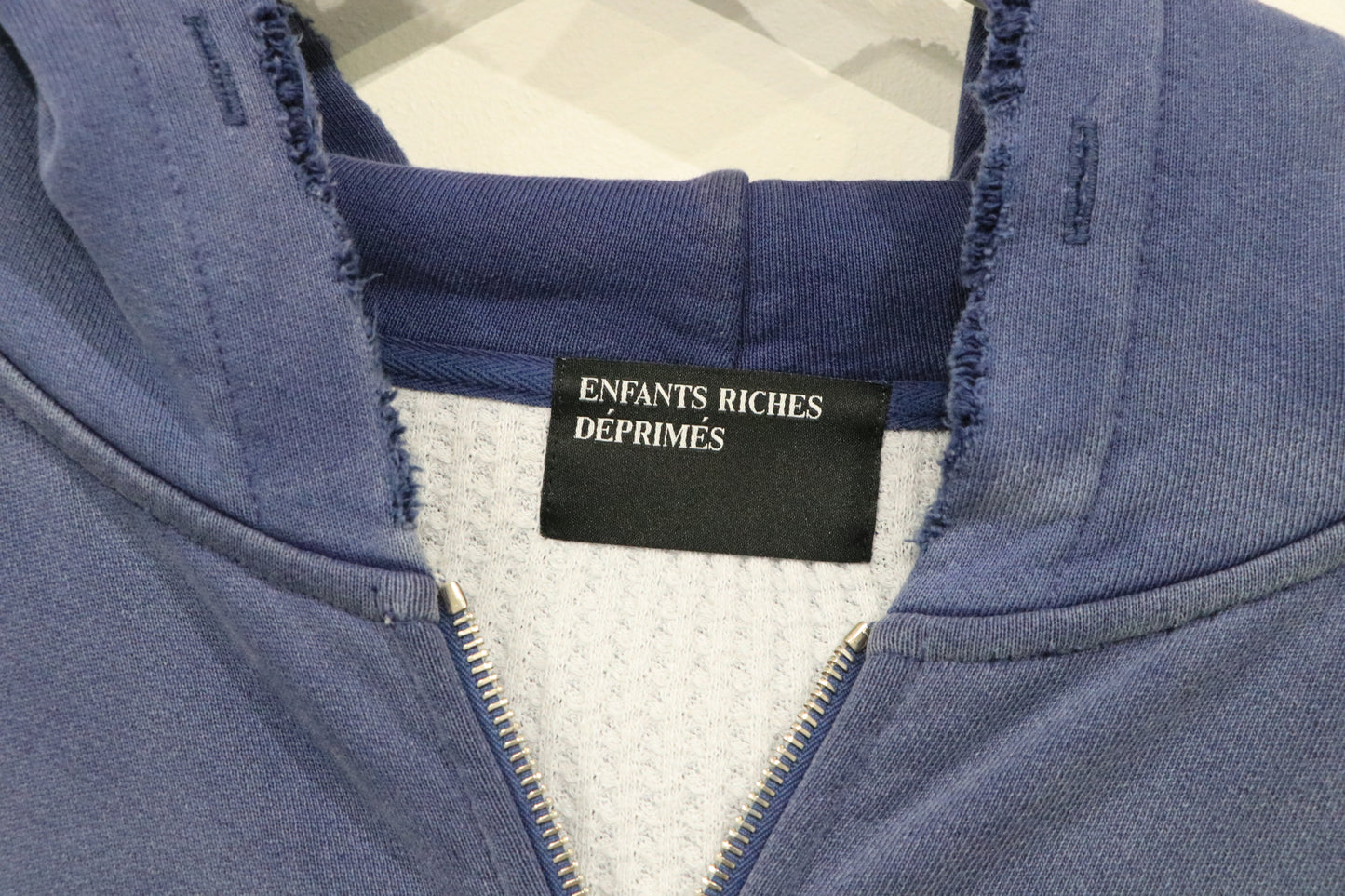 Enfants Riches Déprimés Soviet Arctic Assemblage Thermal Lined Zip Up Hoodie Size L| AVNTGRDNY NYC