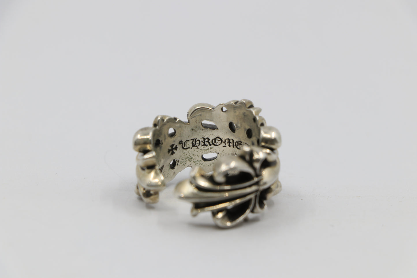 Chrome Hearts Double Floral Ring Size 11| AVNTGRDNY NYC