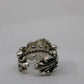 Chrome Hearts Double Floral Ring Size 10