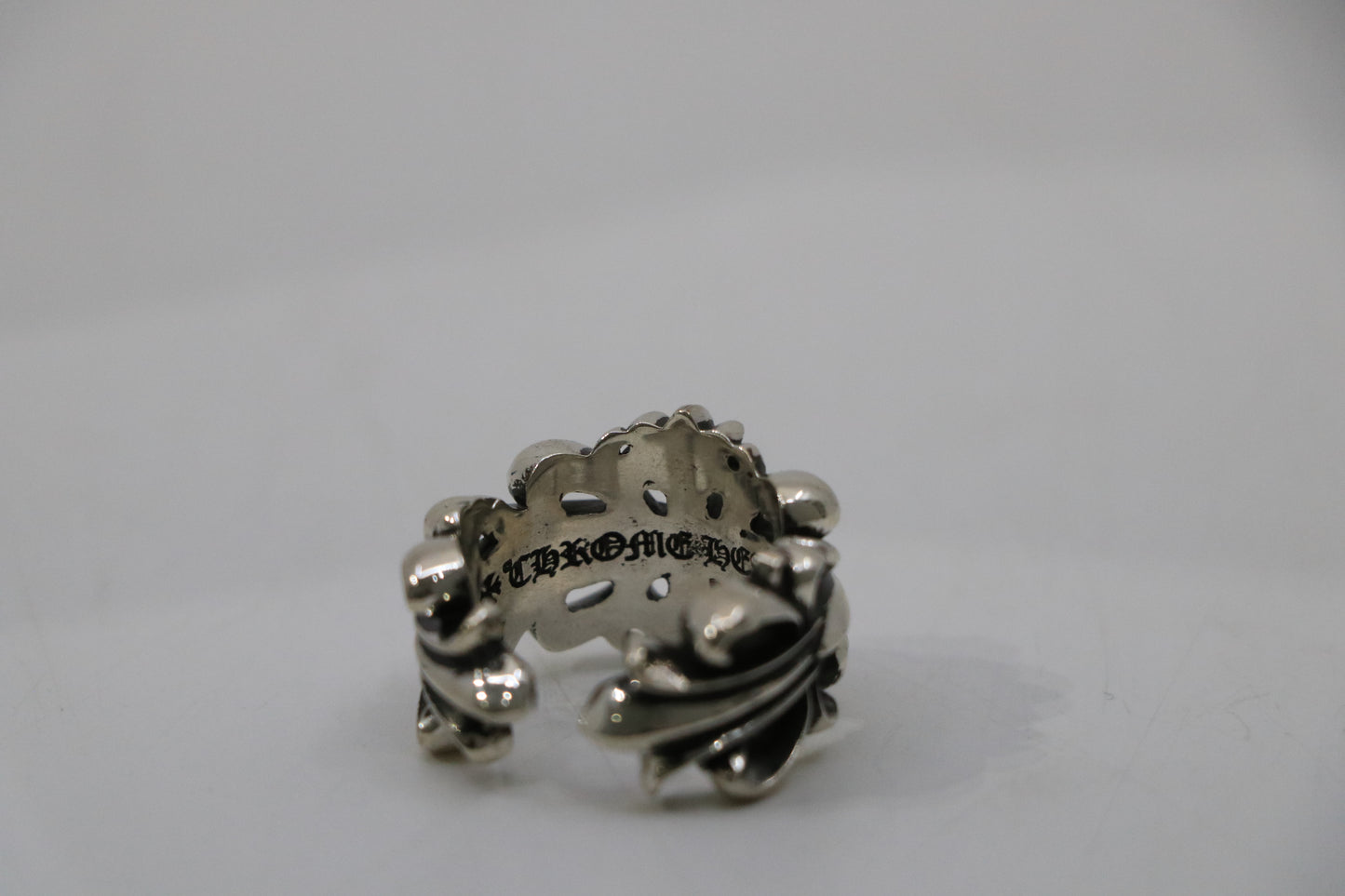 Chrome Hearts Double Floral Ring Size 10