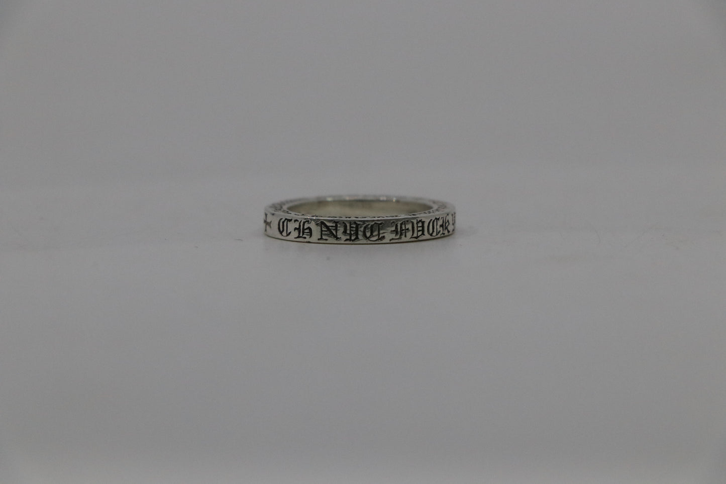 Chrome Hearts 3MM NYC Exclusive Fuck You Spacer Ring Size 7.5