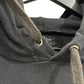 Chrome Hearts Signed Friends and Family Hoodie with Leather Patches and Silver Hardware Size L
