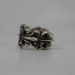 Chrome Hearts Double Floral Ring Size 10