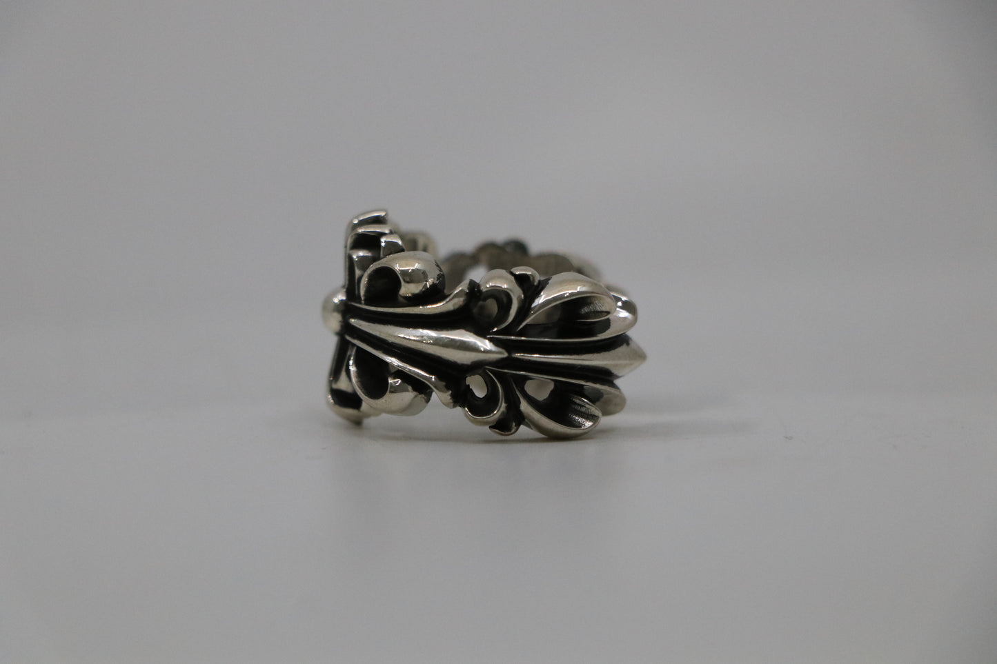 Chrome Hearts Double Floral Ring Size 10