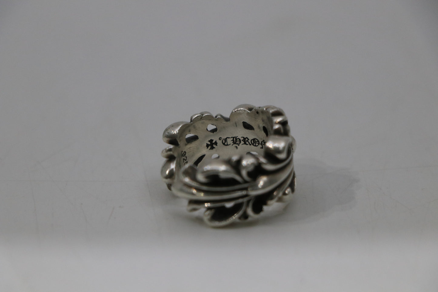 Chrome Hearts Double Floral Ring Size 6 | AVNTGRDNY NYC
