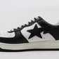 Bape Bapesta White/Black Size 12