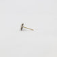 Chrome Hearts Cross Fat Studded Earring Silver Pre-Owned | AVNTGRDNY NYC