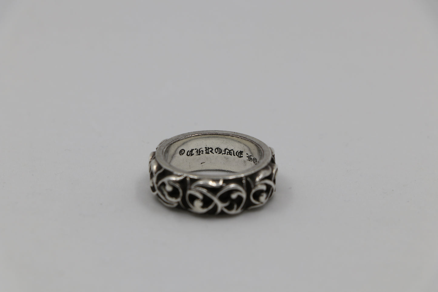 Chrome Hearts Silver Eternity Vine Ring Size 8.5 | AVNTGRDNY NYC