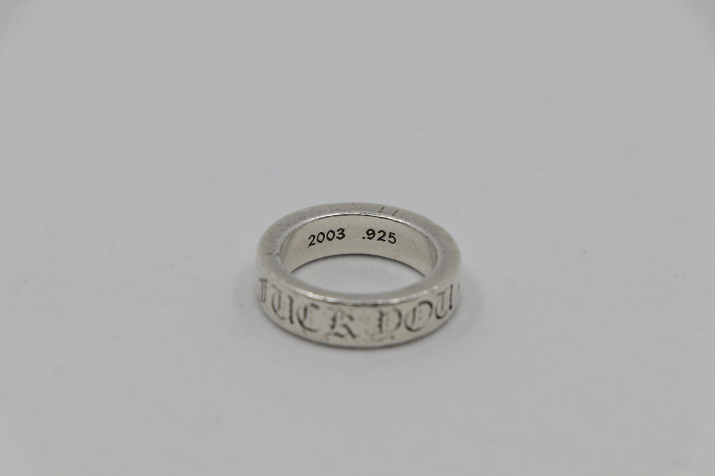 Chrome Hearts Fuck You Spacer Ring 6mm Size 7.5| AVNTGRDNY NYC