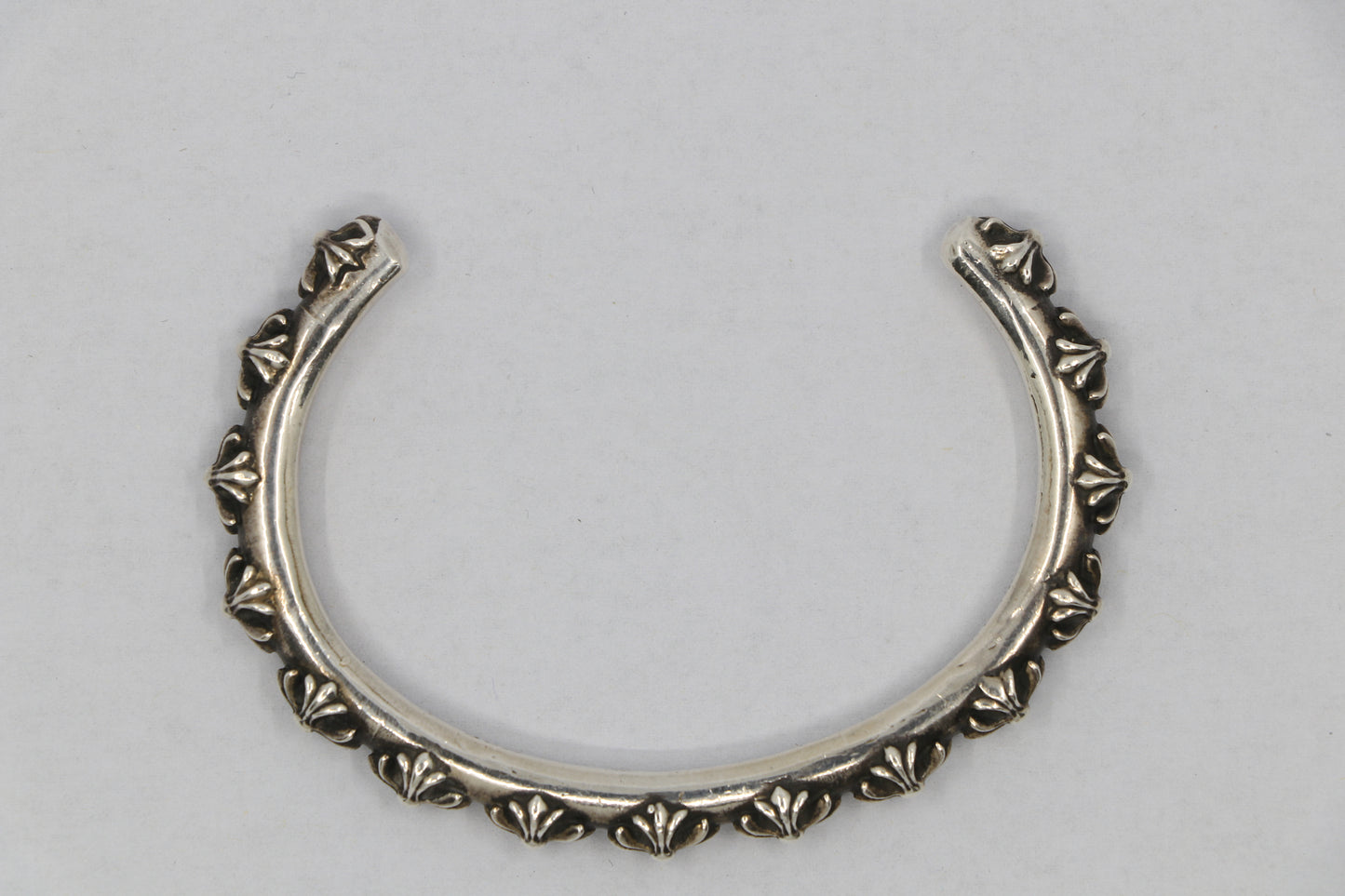 Chrome Hearts SBT Bangle Sterling Silver Cuff Bracelet| AVNTGRDNY NYC