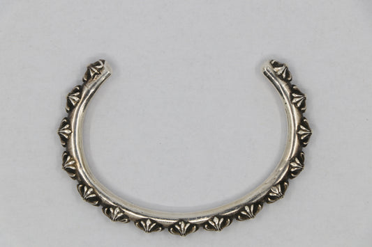 Chrome Hearts SBT Bangle Sterling Silver Cuff Bracelet| AVNTGRDNY NYC