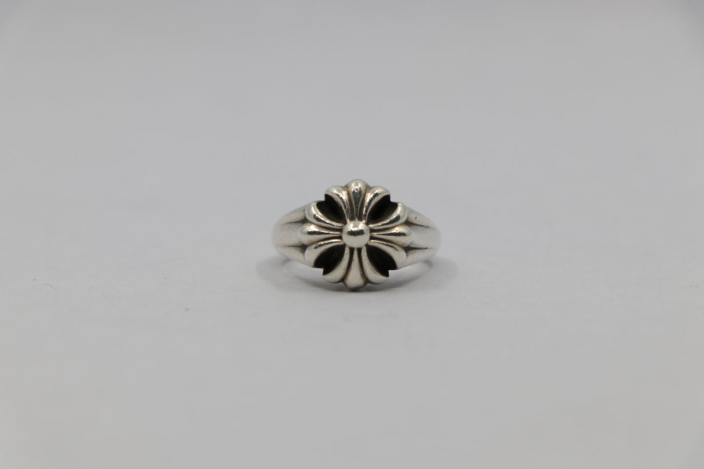 Chrome Hearts Cutout Ring Size 6 Silver | AVNTGRDNY NYC