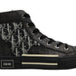 Dior B23 Hightop Oblique Sneaker Black Size 44