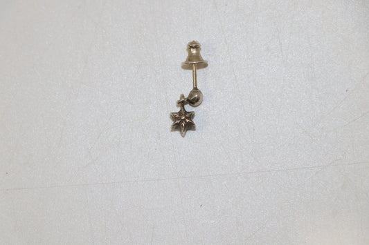 Chrome Hearts Star Drop Earring